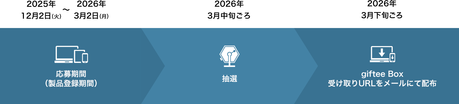 キャンペーンスケジュール